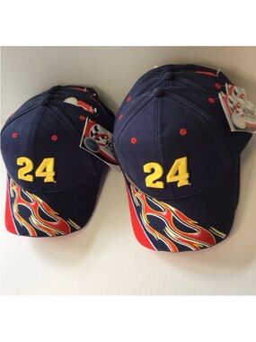 Nascar Jeff Gordon Vintage 1990s Large Lot of Hats